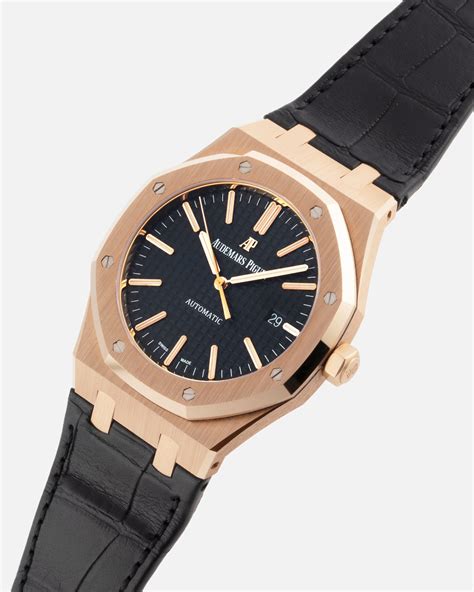 audemars piguet royal oak day date rose gold|audemars piguet used royal oak.